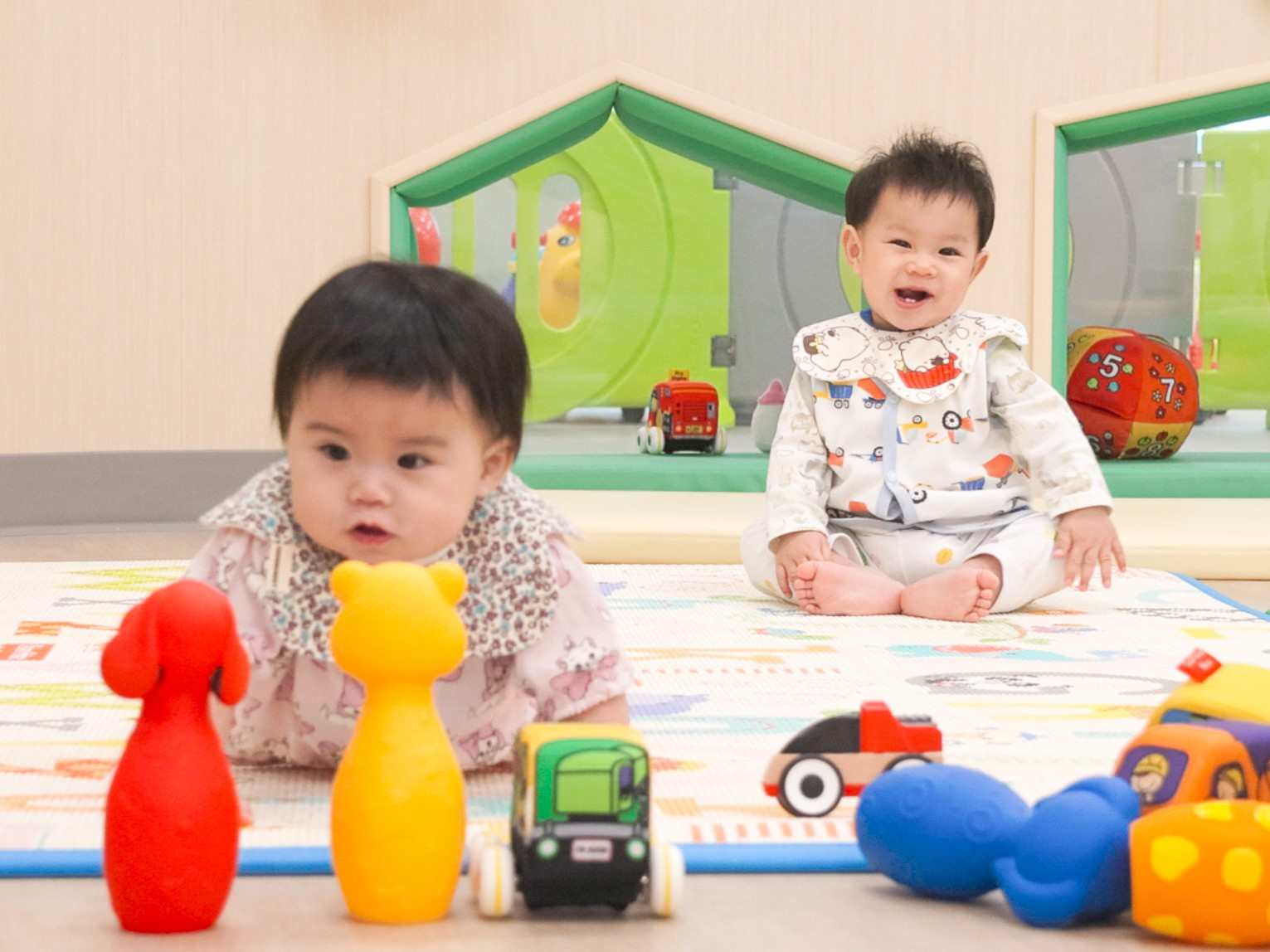 香港聖公會深水埗幼兒中心為嬰幼兒提供照顧